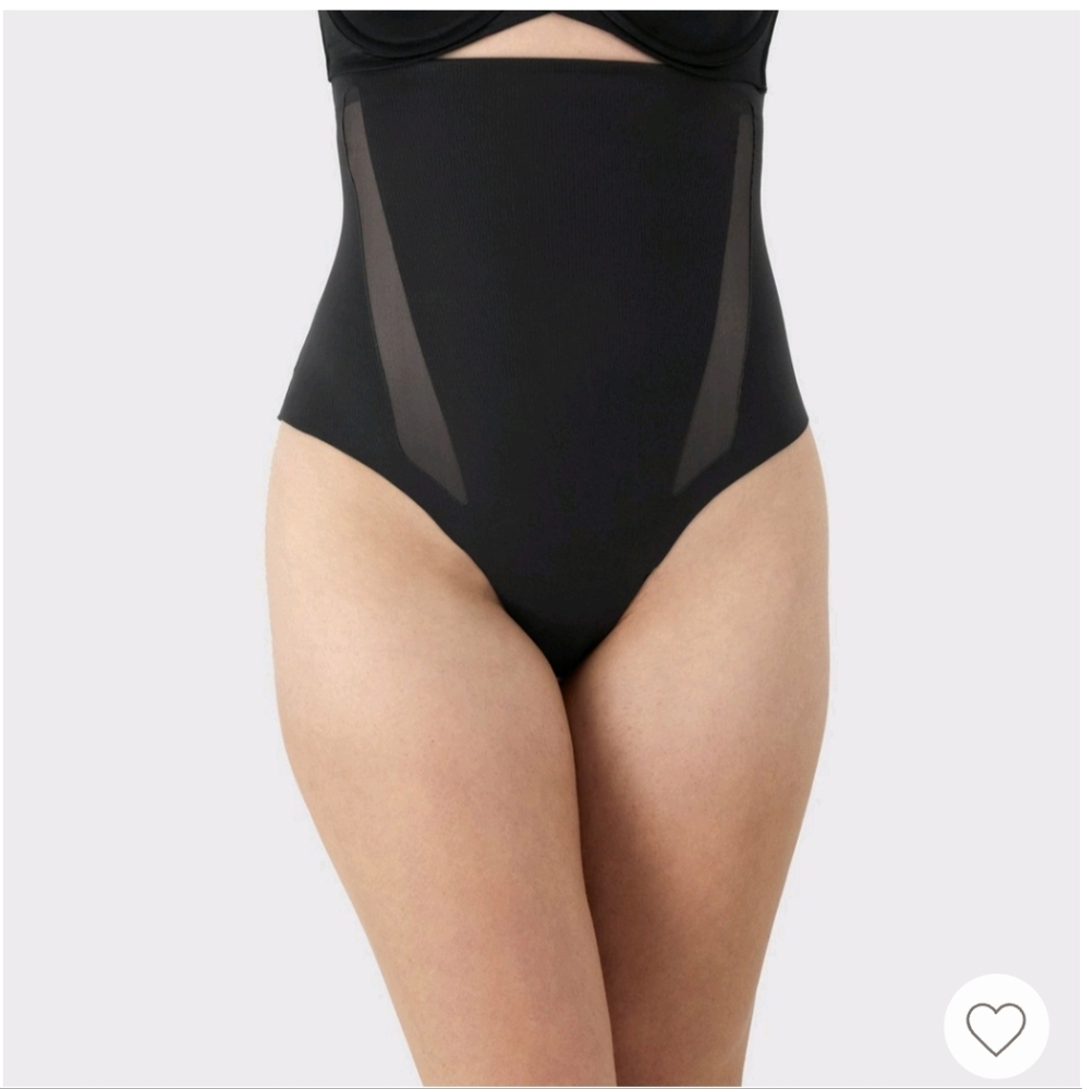 New Black Maiden Form Women's Modern Sculpts Ultra Firm Thong